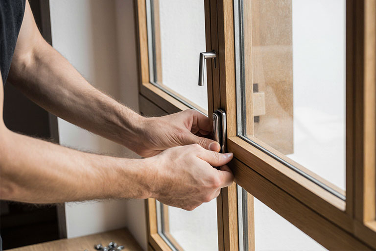 Puidust akende remont